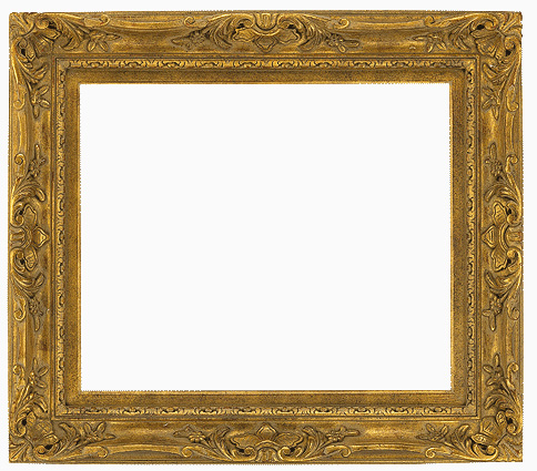 Baroque Picture Frame 770, corner detail (770-100 Baroque picture frame)