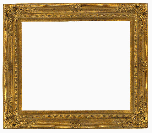 Baroque Picture Frame 795, corner detail (795-100 Baroque picture frame)