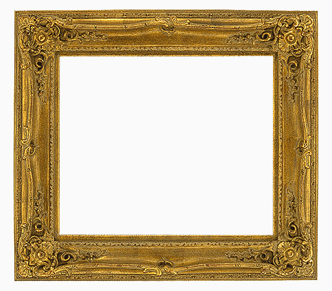 Baroque Picture Frame 800, corner detail (800-100 Baroque picture frame)