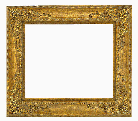 Baroque Picture Frame 810, corner detail (810-100 Baroque picture frame)