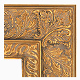855-G Baroque picture frame, Medium antique gold.