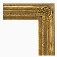 920-100 Baroque picture frame, Light antique gold with slight black and red undertone.