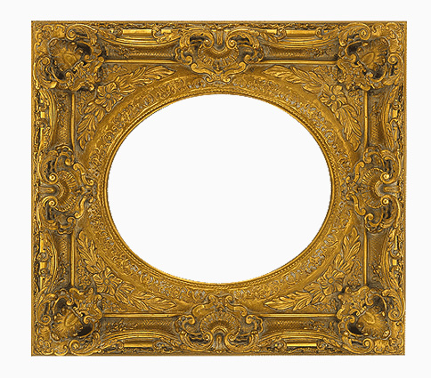 Baroque Picture Frame SP-5, corner detail (SP-5-G Baroque picture frame)