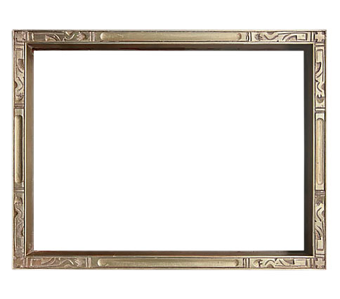 Caps Picture Frame 2015, corner detail (2015-64 Caps picture frame)