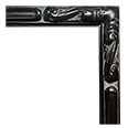 277-5-NL Caps picture frame, Soft Tuscany Brown.