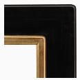 2040-84G Contemporary picture frame, Espresso Tuscany finish. Black with brown undertone with slight water spots and antique…