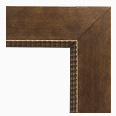 212-102-NL Contemporary picture frame, Dark antique gold. No liner.