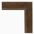 212M-102-NL Contemporary picture frame, Dark antique gold. No liner.