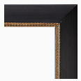 212M-84G-NL Contemporary picture frame, Espresso Tuscany finish, black with brown undertone with slight water spots and…