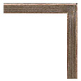 216-238-NL Contemporary picture frame, Champagne antique silver with gold undertones