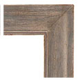 226M-64-NL Contemporary picture frame, Light black wash.