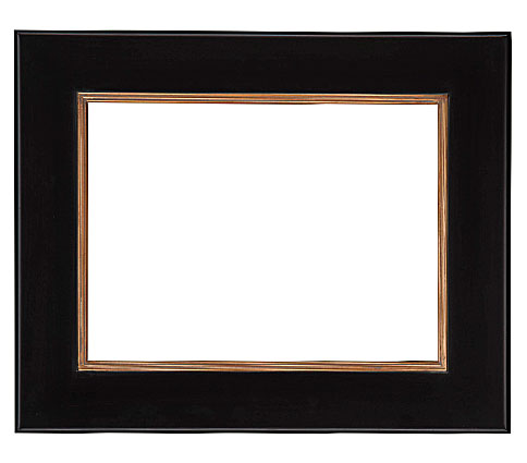 Contemporary Picture Frame 231M-NL, corner detail (231M-84-G-NL Contemporary picture frame)