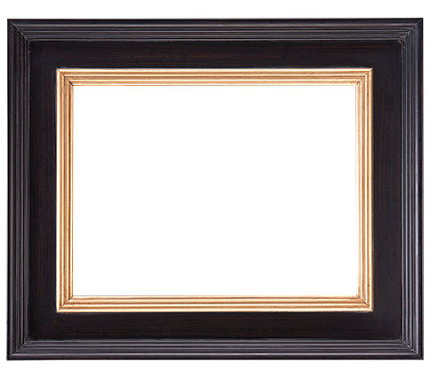 Contemporary Picture Frame 308, corner detail (308-84G-NL Contemporary picture frame)