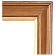 310-G-WL Contemporary picture frame, Traditional gold