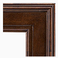 531M-102-WL Contemporary picture frame, Dark Antique Gold.
