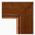 596-AG-NL Contemporary picture frame, Antique Gold. No Liner.