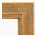 596M-100-NL Contemporary picture frame, Light antique gold with slight black and red undertone. No liner.