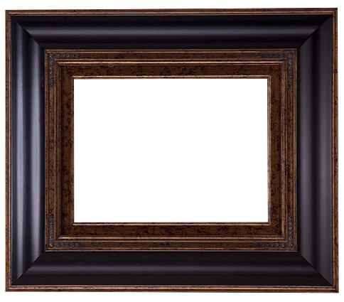 Contemporary Picture Frame 648, corner detail (648-10-Panel-84-WL Contemporary picture frame)