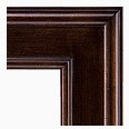 691-102 Contemporary picture frame, Dark Antique Gold.