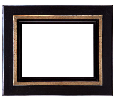 Floater Picture Frame 2045M, corner detail (2045M-84-G Floater picture frame)