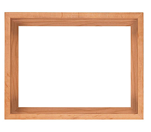 Floater Picture Frame A-220, corner detail (A-220 Floater picture frame)