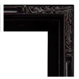 F-1207 Floater picture frame, Tuscany espresso finish.