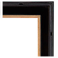 1030M-84G-NL Plein Air picture frame, Espresso Tuscany finish with gold lip