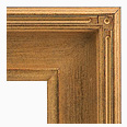 1035M-100 Plein Air picture frame, Light antique gold with slight black and red undertone.