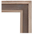 1038-13 Plein Air picture frame, Broken leaf silver with black undertones.