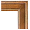 1038-55 Plein Air picture frame, Antique gold with red undertones.