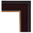 1038-CG Plein Air picture frame, Rich Cherry finish with Gold lip.