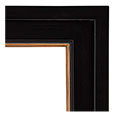 1045-84G Plein Air picture frame, Espresso Tuscany finish with gold lip.