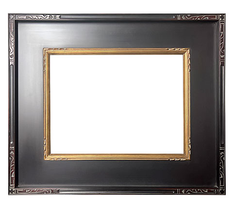 Plein Air Picture Frame 2015, corner detail (2015-75G Plein Air picture frame)
