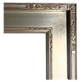 2015M-64 Plein Air picture frame, Rich Silver with hints of red rub throughout.