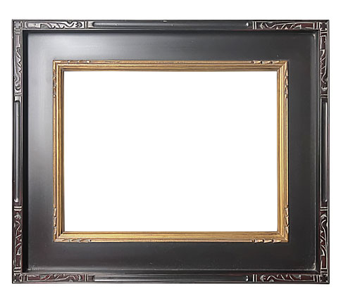 Plein Air Picture Frame 2015M, corner detail (2015M-75G Plein Air picture frame)