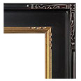 2015M-75G Plein Air picture frame, Light Espresso finish with Cherry undertone, Gold lip.