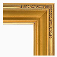 2020-G Plein Air picture frame, Two-tone antique gold.