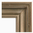 2030-238 Plein Air picture frame, Antique champagne silver.