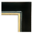 280-84G Plein Air picture frame, Espresso with brown undertones. Smooth, slim frame with slight rounded edge corners, linear…