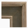 629-238-NF Plein Air picture frame, Antique champagne silver.