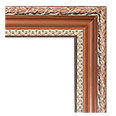 1043-2-NL Traditional picture frame, Reddish dark gold - No Liner.