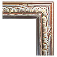 2300-2 Traditional picture frame, Bronze gold finish.