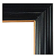 549-84G Traditional picture frame, Espresso Tuscany finish, black with brown undertones, slight water spots. Thin gold lip.…