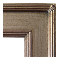 629-238-WF Plein Air picture frame, Antique silver.
