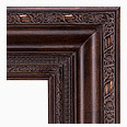 2722-102-NL Traditional picture frame, Dark Antique Gold.
