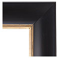 2744-84G-NL Traditional picture frame, Scoop design. Espresso Tuscany finish, black with brown undertone with slight water…