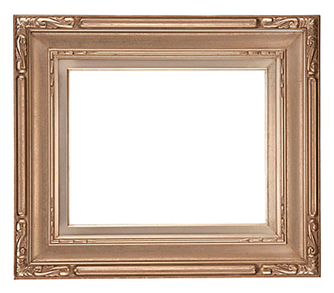 Traditional Picture Frame 277 Silver WL, corner detail (277-Silver-WL Traditional picture frame)