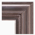 510M-238-WL Traditional picture frame, Antique Champagne Silver.