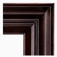 598-102-WL Traditional picture frame, Dark Antique Gold. With Liner.