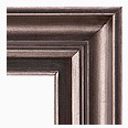 598-238-WL Traditional picture frame, Champagne Silver. With Liner.